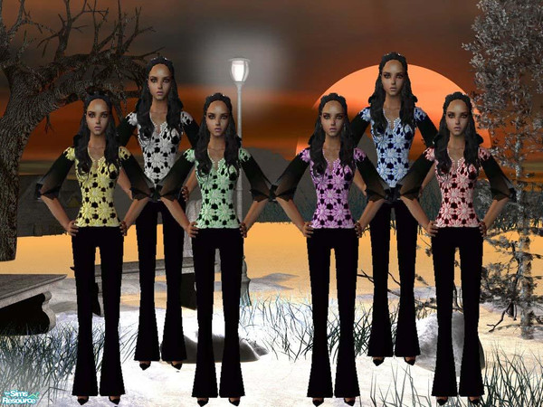 Sims 2 — Casualcint by buffy29 — floreal clothing