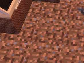 Sims 4 — Minecraft Dirt by rillsanio — This is a terrain paint of Minecraft dirt.