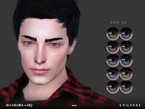 Sims 4 — EYES A26 by ANGISSI — *For all questions go here - angissi.tumblr.com Facepaint category 10 colors HQ compatible