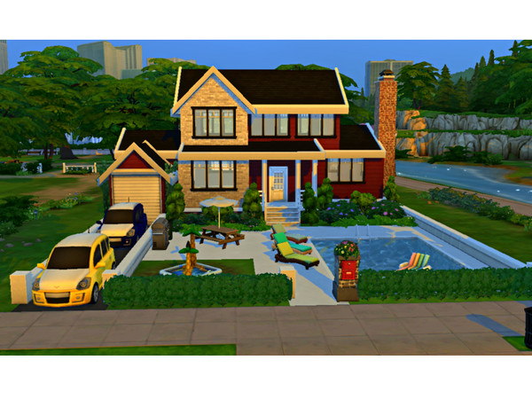 Sims 4 — Potters Play Revamped - NO CC Shell by newbiesimsie — I've been starting to renovate the base game worlds so far