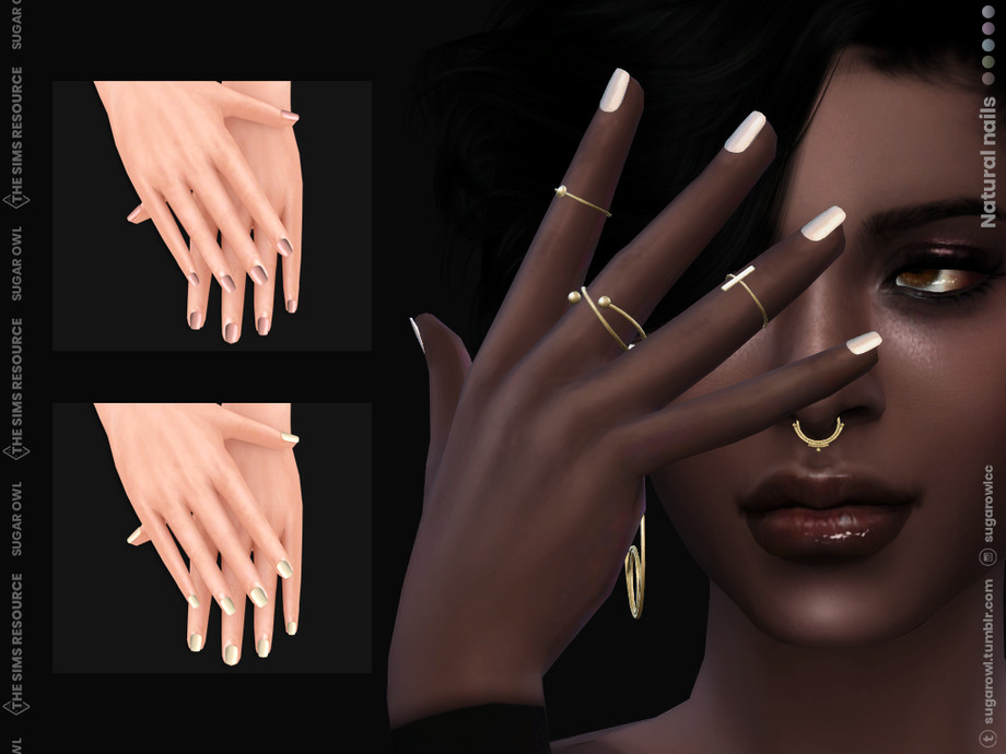 1. "Sims 3 Nail Art Mod" - wide 1