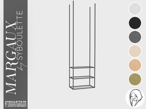 Sims 4 — Margaux - Ceiling shelf (tall) by Syboubou — Those are shelves hanging from the ceiling.
