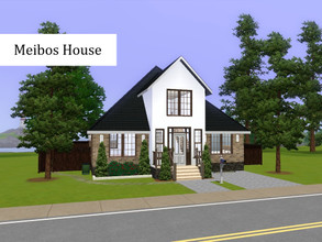 Sims 3 — Meibos House by NiffaSims — Modernized traditional dutch family home with 4 bedrooms, 2 bathrooms and a big