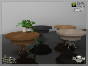 Sims 4 — Nekda livingroom coffee table small by jomsims — Nekda livingroom coffee table small