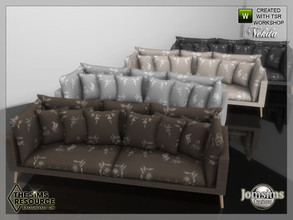 Sims 4 — Nekda livingroom sofa by jomsims — Nekda livingroom sofa