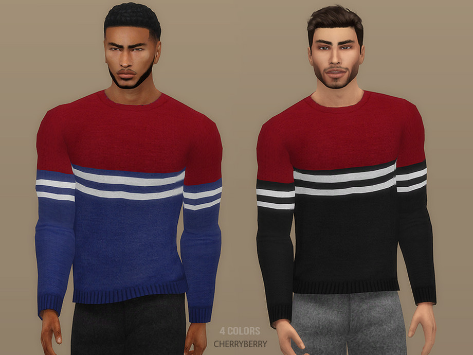 The Sims Resource - Gregor - Men's Sweater