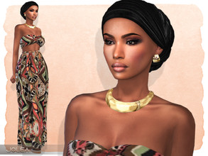 Sims 4 — Malika Coleman by Jolea — If you want the Sim to look the same as in the pictures you need to download all the