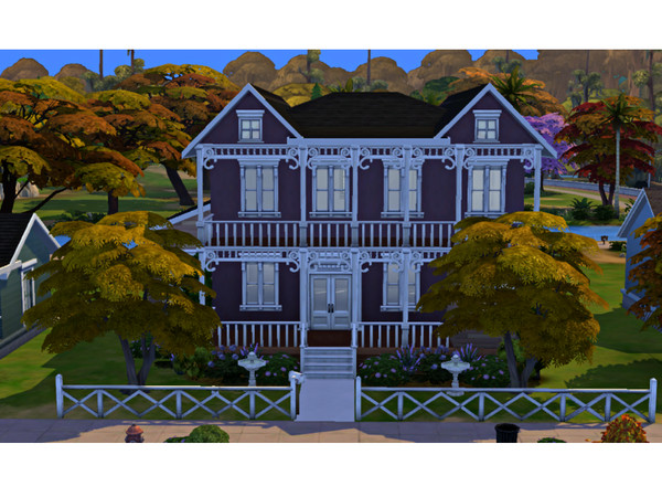 Sims 4 — Piqued Hearth Revamped - NO CC Shell by newbiesimsie — The build is from Willow Creek and I have been currently