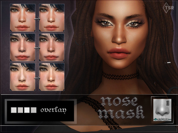 The Sims Resource - Nose mask 11 (Overlay)