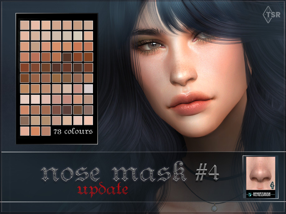 The Sims Resource - Nose mask 04 UPDATE for sim creators