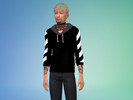 Sims 4 — Off white hoodie (black and white) by Mulciaqqqo — off white hoodie