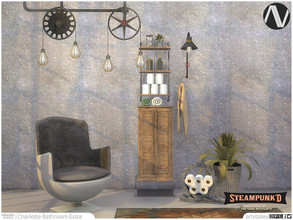 Sims 4 — Steampunked | Charlotte Bathroom Extra by ArtVitalex — Bathroom Collection | All rights reserved | Belong to