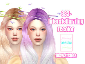 Sims 4 — 333-Interstellar ring recolor MESH NEEDED by 2liryong — Mesh by asan333 -