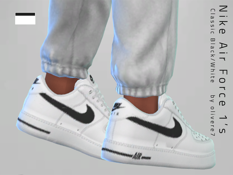 The Sims Resource Nike Air Force 1's