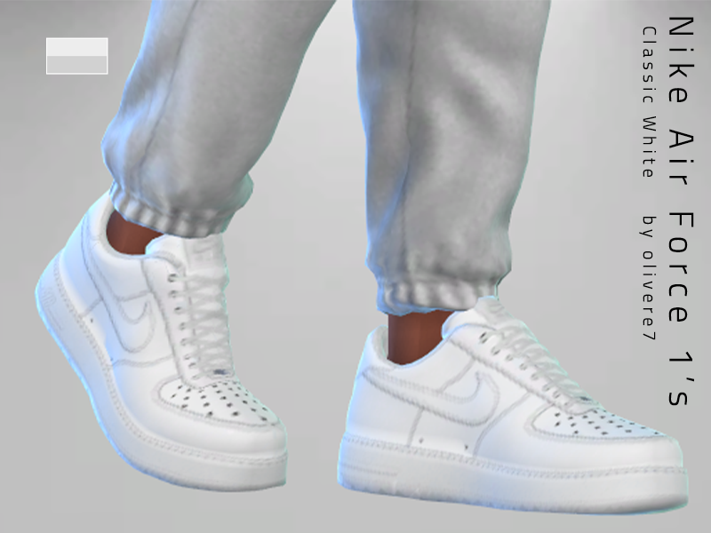 The Sims Resource - Nike Air Force 1's