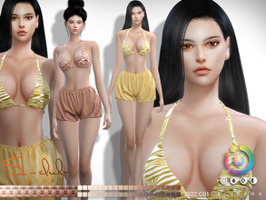 Sims 4 — Soft nature overlay female skin by S-Club by S-Club — Soft nature overlay female skin for sims, this time we try