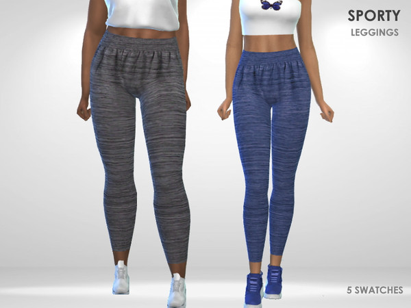 The Sims Resource - Sporty Leggings