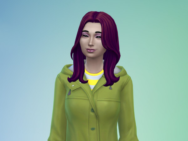 Sims 4 — Hair Recolor One by TinyAnchorSims — Recolor of base game female hair CAS item