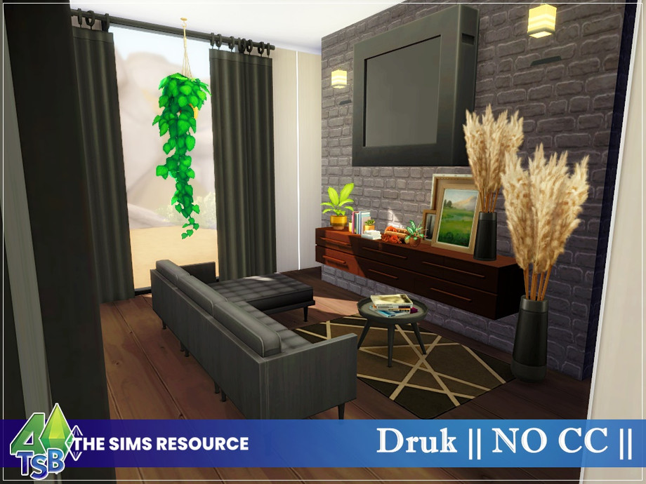 The Sims Resource Druk No Cc, How To Fix The Springs In My Sofa Sims 4