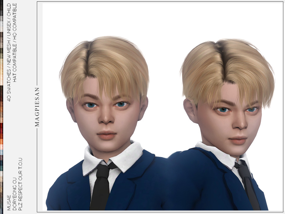 The Sims Resource - Doryeong Hair for Child