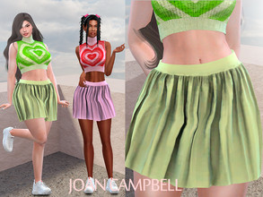 Sims 4 — Kylie Skirt by Joan_Campbell_Beauty_ — 9 swatches Custom thumbnail Original mesh Hq compatible