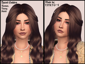 Sims 4 — Hazel Golden by YNRTG-S — Hazel loves making new friends, and she is pretty good at it! She always shines like