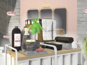 Sims 3 — Palermo Bathroom Accessories by ArtVitalex — Bathroom Collection | All rights reserved | Belong to 2022