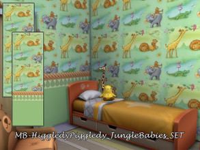 Sims 4 — MB-HiggledyPiggledy_JungleBabies_SET by matomibotaki — MB-HiggledyPiggledy_JungleBabies_SET Cute little