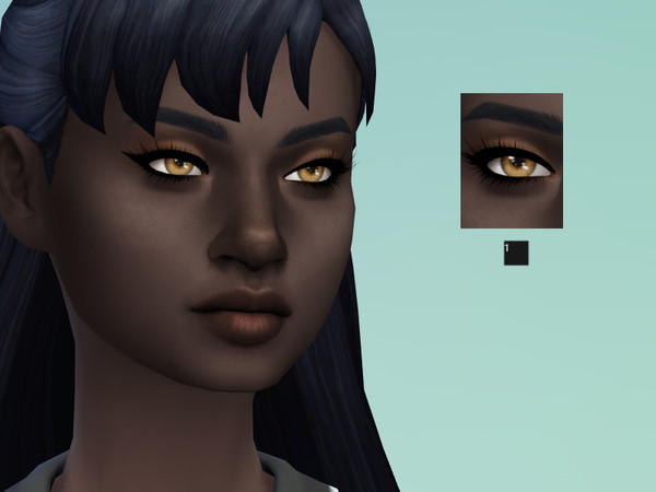 Sims 4 — Aymara Eyeliner by amythesailor — Fierce and wild looking eyeliner for females from teen to elder. Custom
