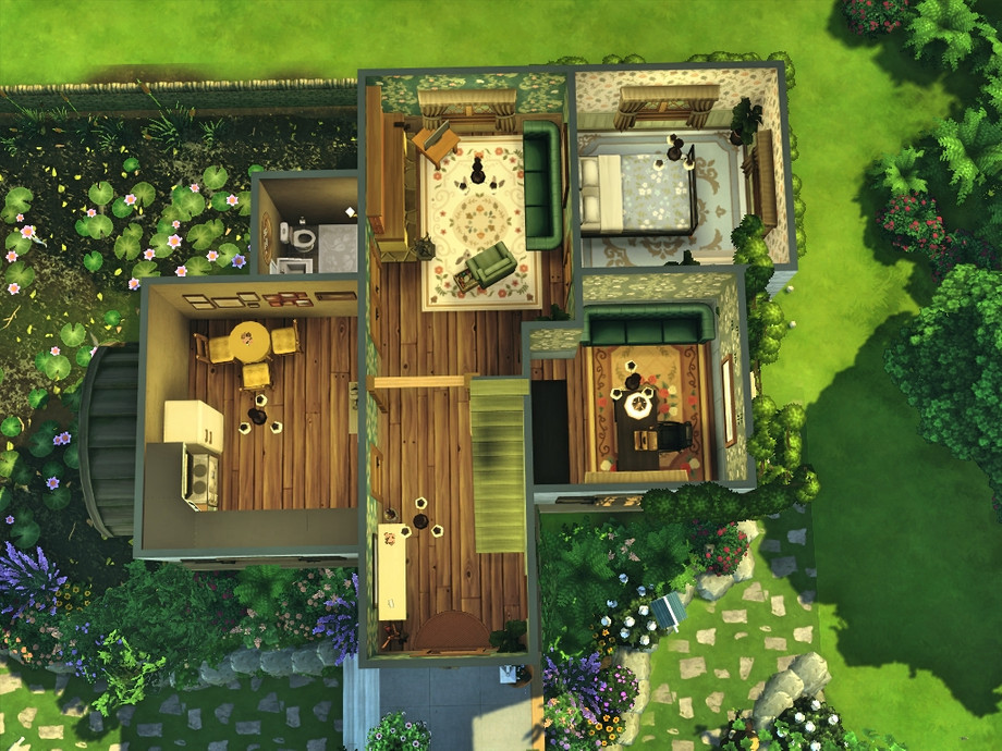 The Sims Resource | Family Cottage