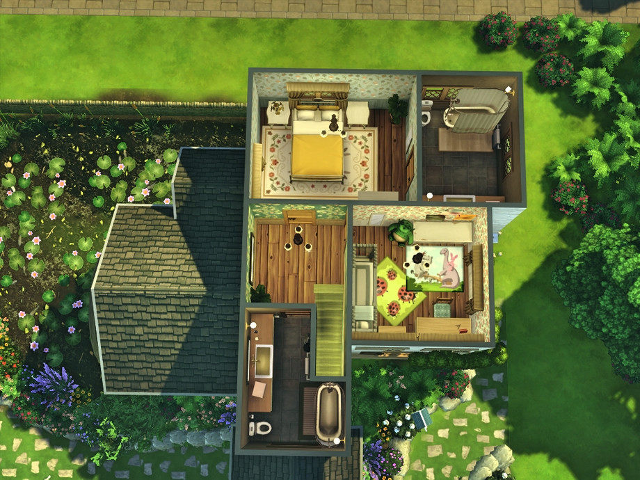 The Sims Resource | Family Cottage