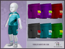 Sims 4 — Toddler Shorts RPL135B by RobertaPLobo — :: Toddler Shorts RPL135B - shorts with pocket - TS4 :: 6 swatches ::