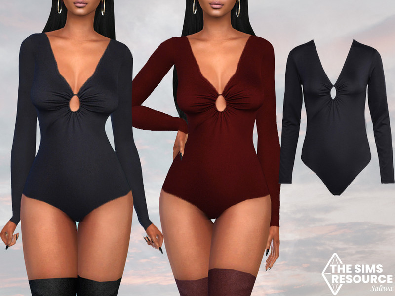 The Sims Resource - Seamless Bodysuit