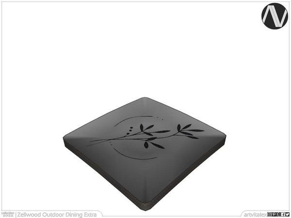 Sims 4 — Zellwood Platters by ArtVitalex — Outdoor And Garden Collection | All rights reserved | Belong to 2022