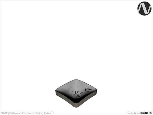 Sims 4 — Zellwood Soup Plates by ArtVitalex — Outdoor And Garden Collection | All rights reserved | Belong to 2022