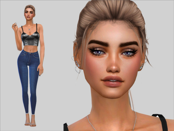 Sims 4 — Daniela Orzi by Danielavlp — Download all CC's listed in the Required Tab to have the sim like in the pictures.
