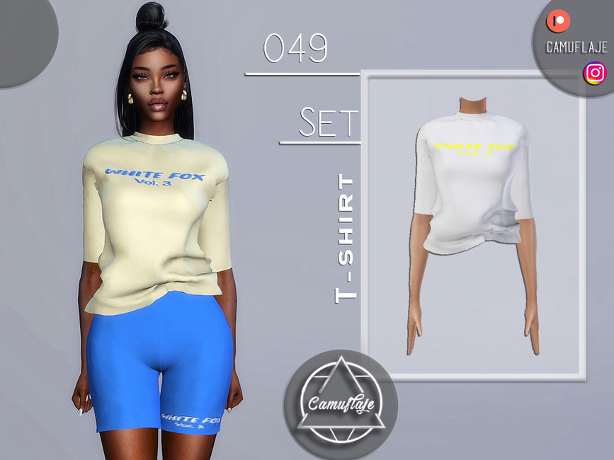 The Sims Resource - SET 049 - T-shirt