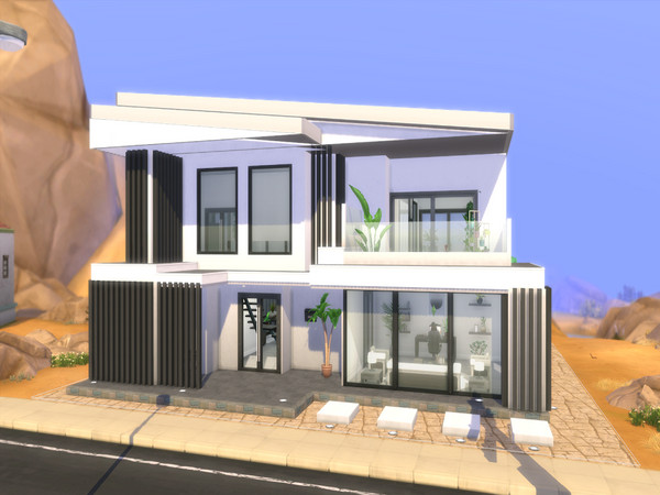 Sims 4 — Oasis Villa by SpaceCherry_ — Luxury and modern villa, hope you enjoy it! I haven't used and CC! Made on a lot