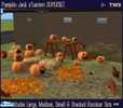 Sims 2 — Pumpkin Jack o\'Lantern Superset by wildstar24 — Superset collection of all my light orange coloured pumpkins