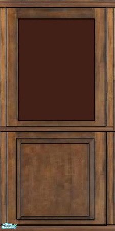 Sims 2 — Haunted Hollow: dark oak panel wine by daisylee — designed for Haunted Hollow but can be used anywhere