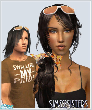 Sims 2 — S2S Glasses - #384760 Recolor by sims2sisters — Available for male and female: teen, YA, Adult and Elder