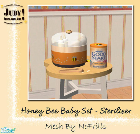 Sims 2 — Judy Honey Bee Baby Yellow - Steriliser by judyhugsnoopy — A new recolor set for your Sim's baby. You must need