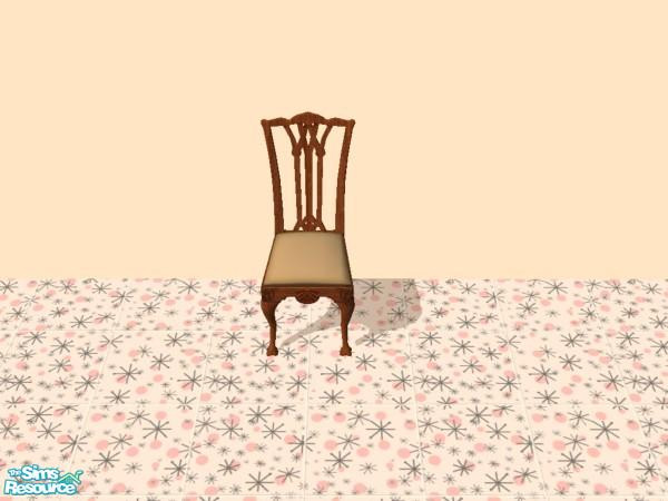 Sims 2 — Bon Appatite Dining Chair - Luxurious Sa by dddrake — Luxurious Sandstorm