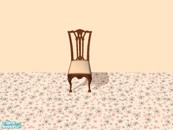 Sims 2 — Bon Appatite Dining Chair - Judicious Ju by dddrake — Judicious Jute
