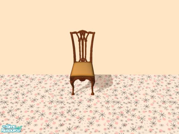Sims 2 — Bon Appatite Dining Chair - Fools Gold by dddrake — Fools Gold