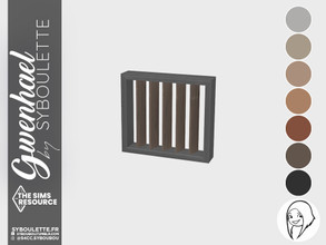 Sims 4 — Gwenhael Horizontal Shutter 1tile by Syboubou — This is a shutter to hang upon any window. They are especially