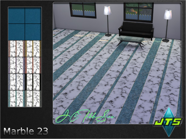 Sims 4 — Marble 23 by JCTekkSims — Where striped meets marbled. 8 different colors.