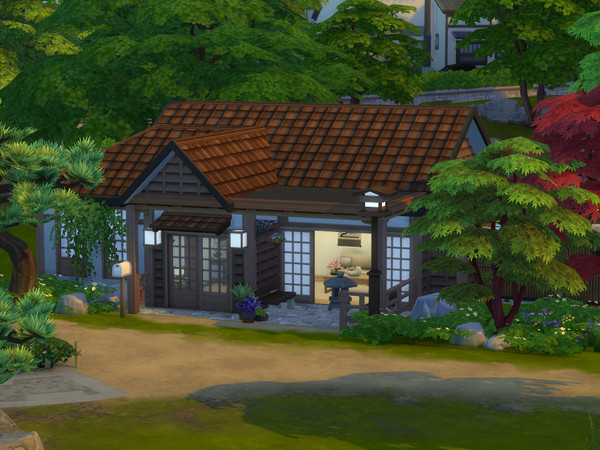 The Sims Resource - Home Of The Protagonist-Japanese Style-No CC