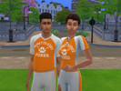 Sims 4 — AFTG Foxes Sports Uniform - Female Version by Immastealyeontan — Outfit can be found under custom content, in
