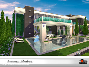 Sims 4 — Nadasa Modern NoCC by autaki — Nadasa Modern NoCC Luxury modern styles. House for your simmies. Hope you love